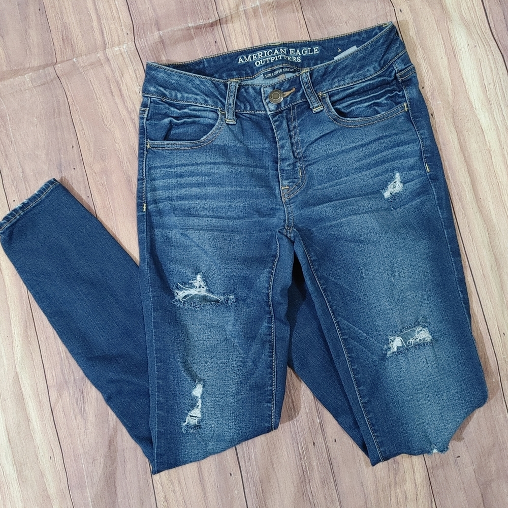 American Eagle Super Super Stretch Jeggings Size 4